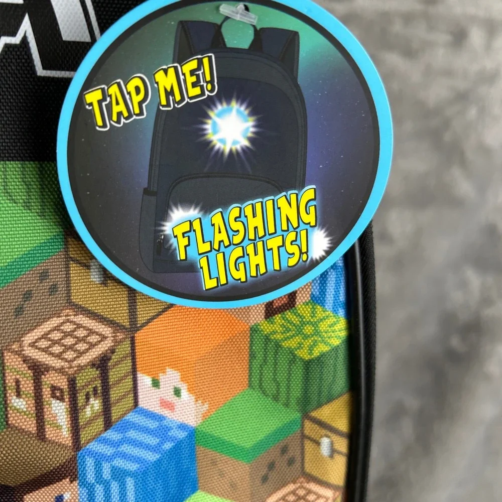 Minecraft Light Up Backpack 17